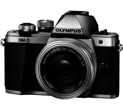 OLYMPUS  E-M10 Mark II Compact System Camera with 14-42 mm f/3.5-5.6 Zoom Lens - Silver